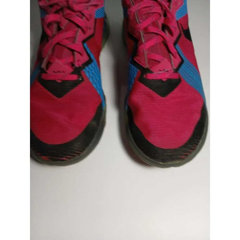 Nike LeBron 18 Low 'Neon Nights Fireberry' Mens Sneakers Size 10.5
